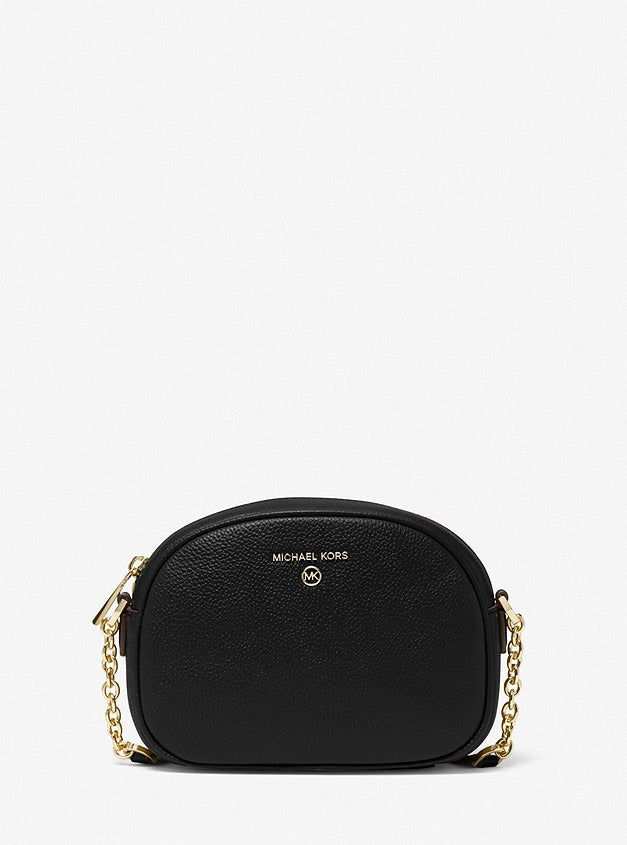 MICHAEL KORS Jet Set Crossbody Negra y Dorado