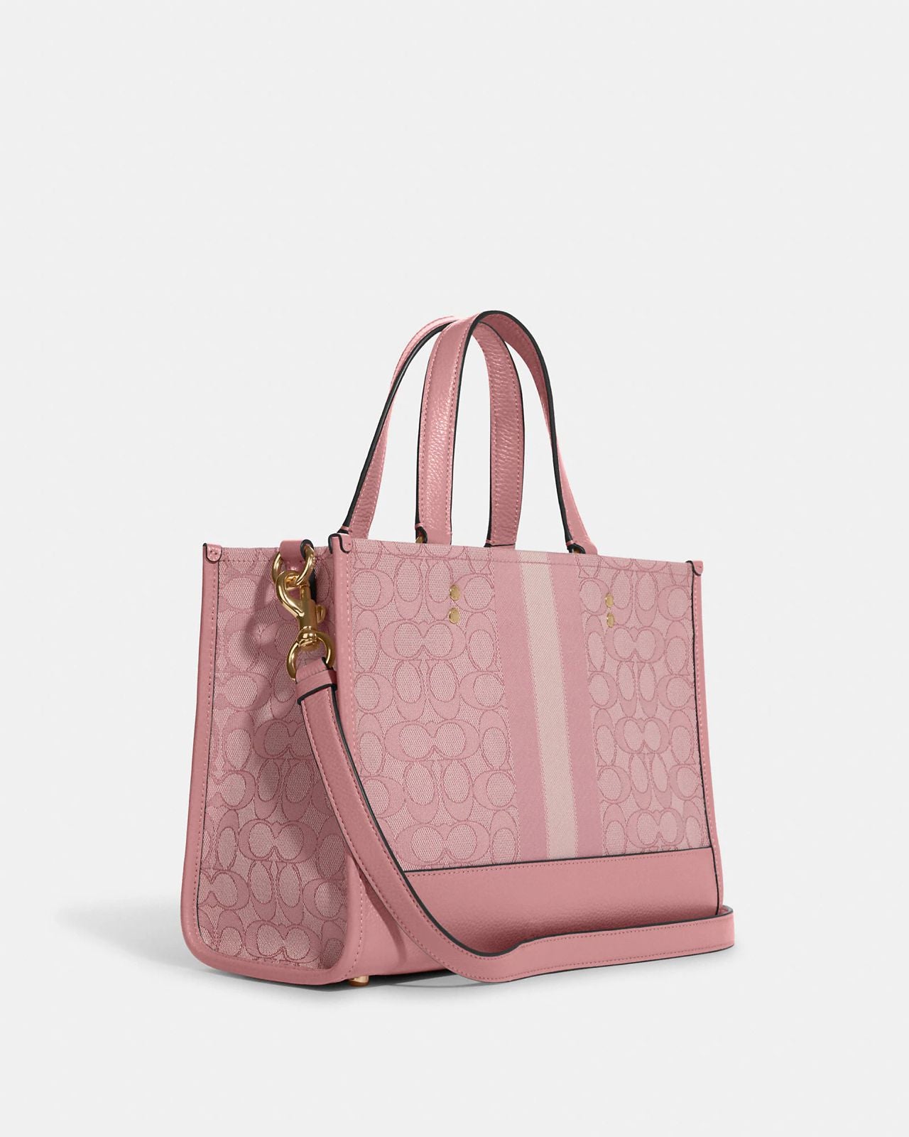 Bolsa coach 2024 rosa pastel