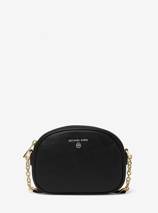 MICHAEL KORS Jet Set Crossbody Negra y Dorado